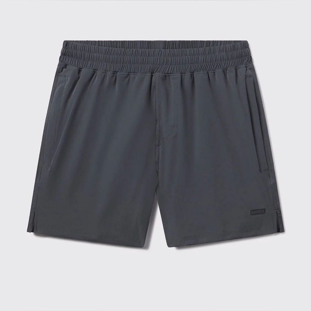 Barbell Apparel Men’s Charcoal Gray 5” Ranger Athletic Shorts XL